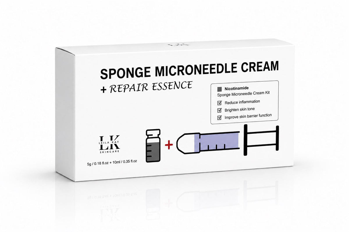 Sponge Microneedle Cream- Niacinamide Radiance Boost