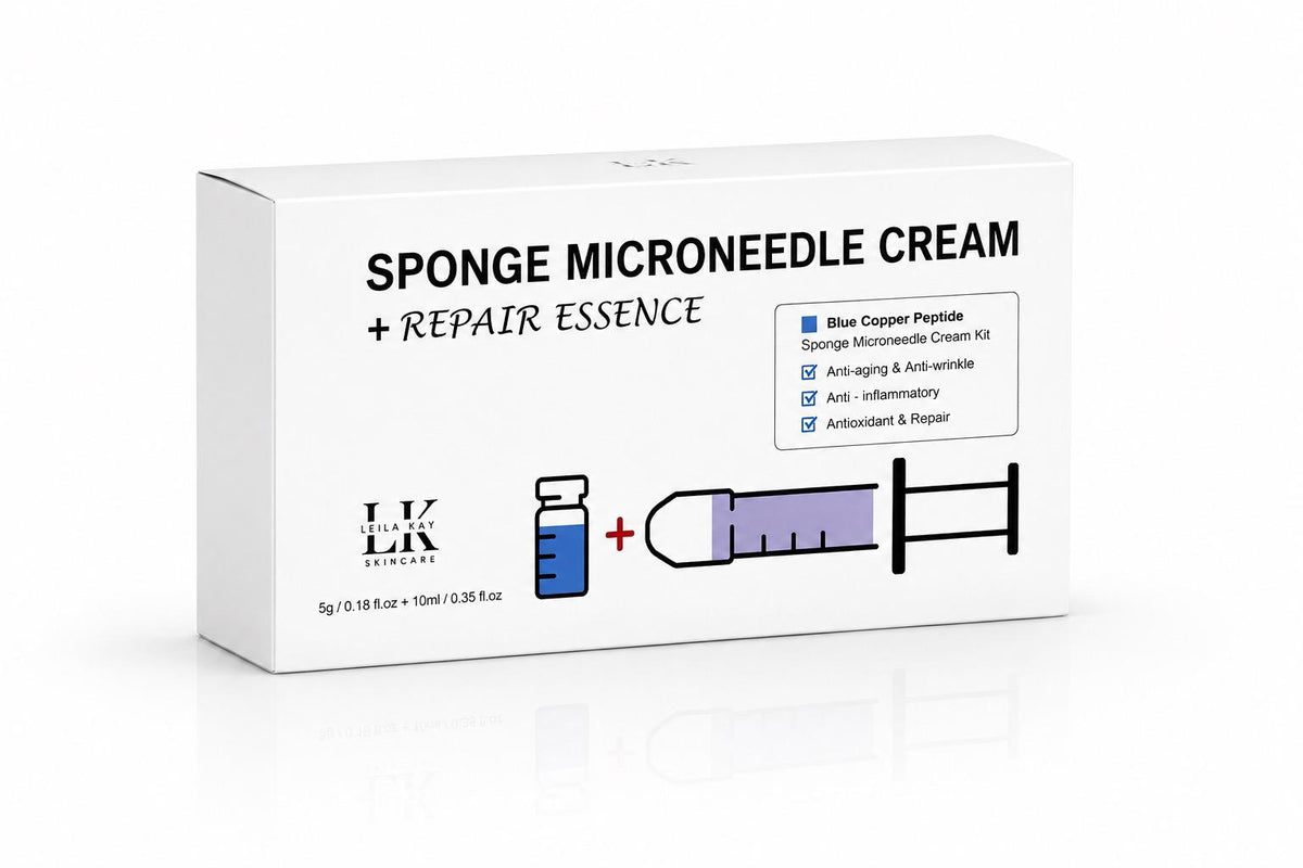 Sponge Microneedle Cream- Blue Copper Peptide
